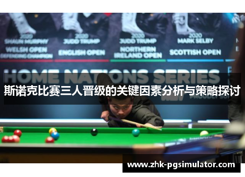 斯诺克比赛三人晋级的关键因素分析与策略探讨 斯诺克比赛三人晋级的关键因素分析与策略探讨