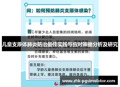 儿童支原体肺炎防治最佳实践与应对策略分析及研究 儿童支原体肺炎防治最佳实践与应对策略分析及研究